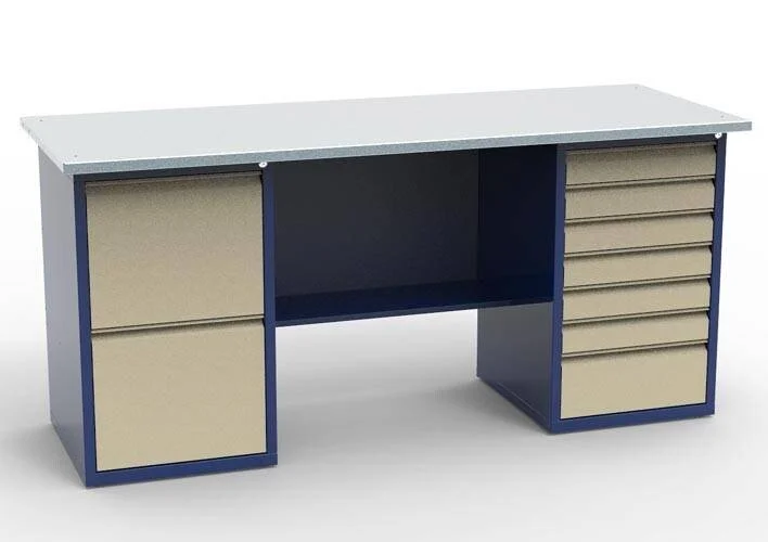 Верстак слесарный двухтумбовый СВ-2Т.02.07.19