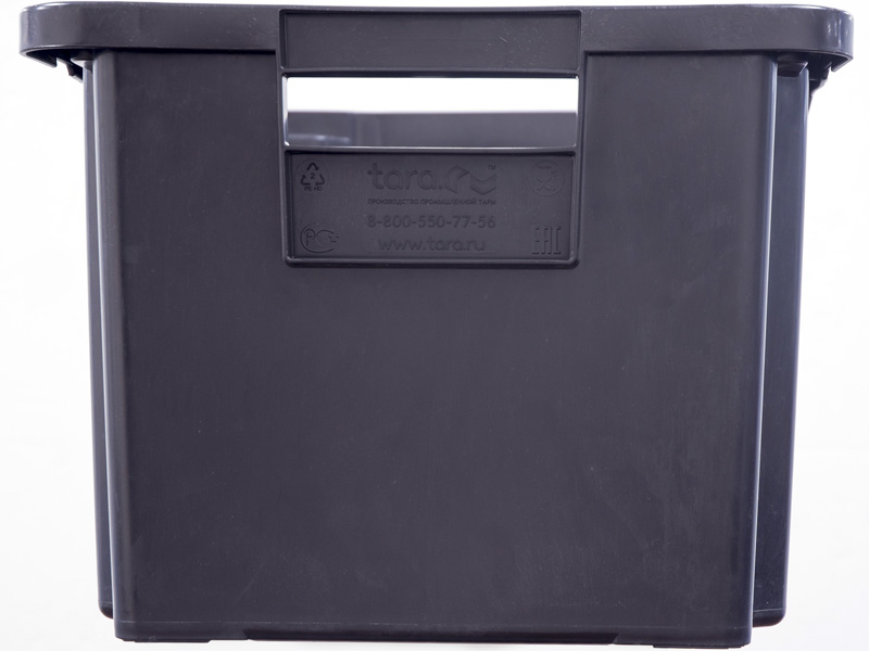 Ящик сплошной 218-1 600x400x300 мм Полиэтилен низкого давления (HDPE) 52 л