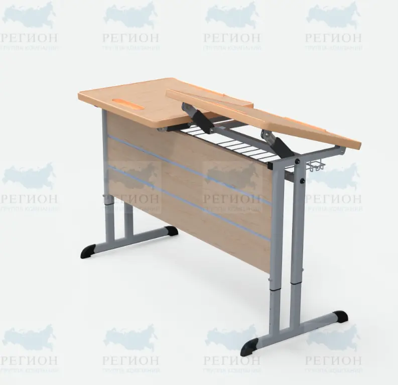Стол ученический двухместный ДН-25/2