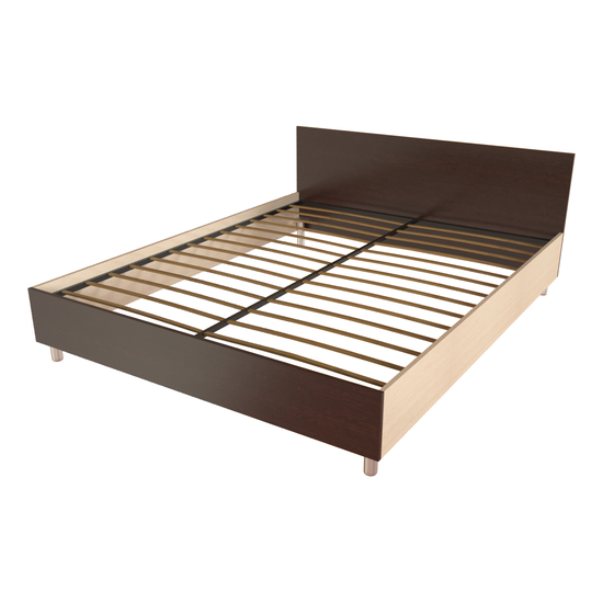 Кровать — Т-403/200х160 (2040х1650х750 мм) двухспальная для гостиницы