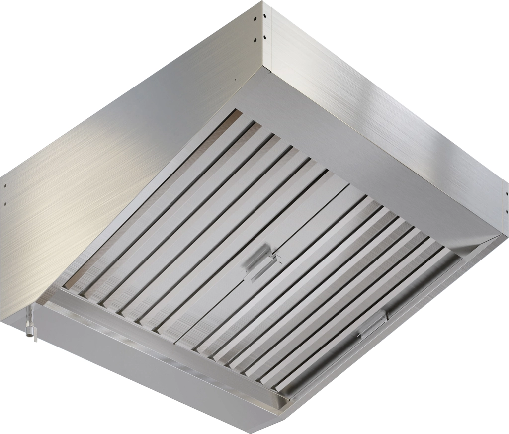 Зонт вытяжной с подсветкой ЗВПУП-17/06