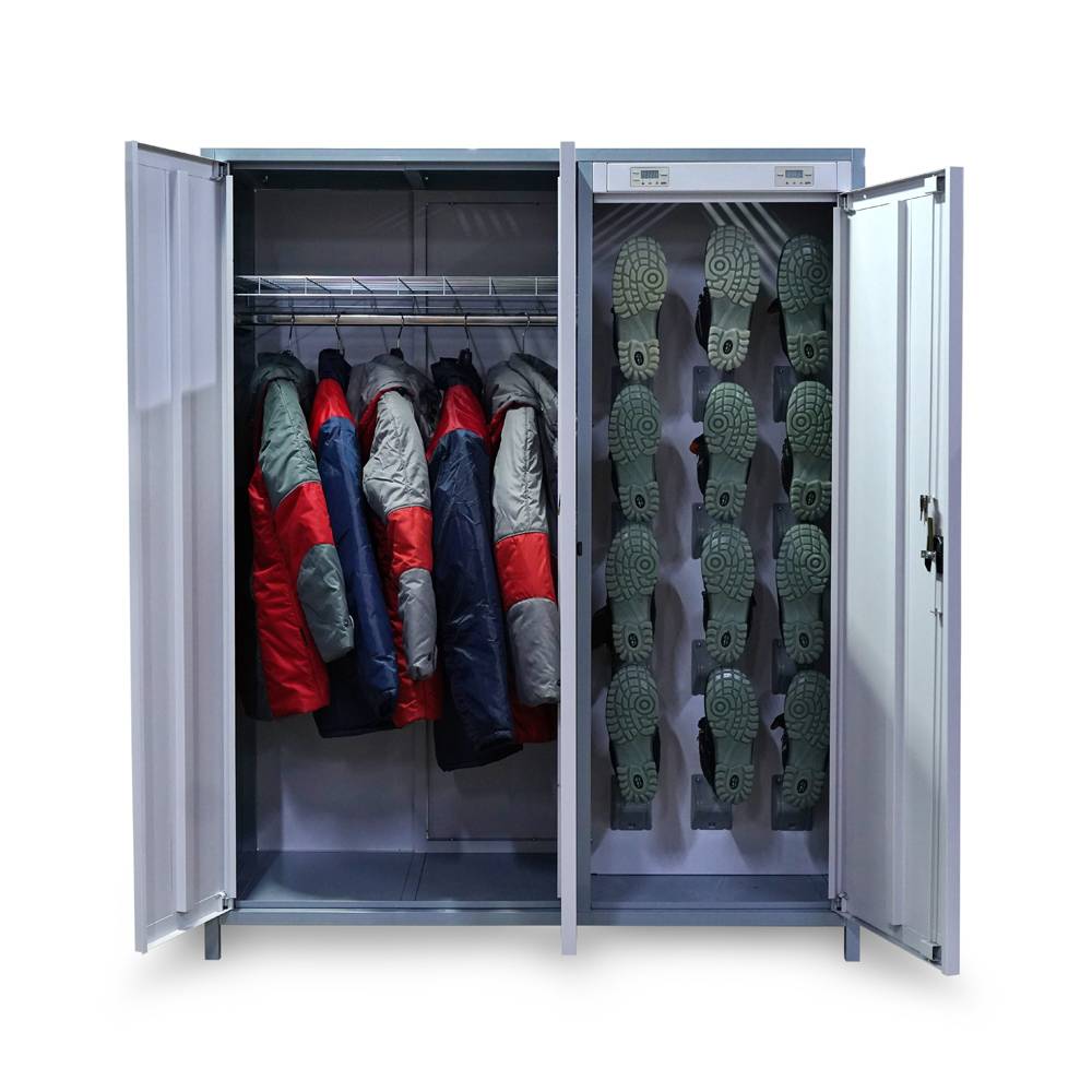 Фото - сушильный шкаф ranger 5 (1770/1400/658 мм) для одежды и обуви для просушивания спецодежды головных уборов и обуви для бригады строителей монтажников пожарных