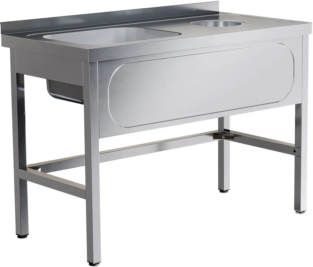 Стол для сбора отходов с ванной СПОВЦ/1-14/7-БО-Л