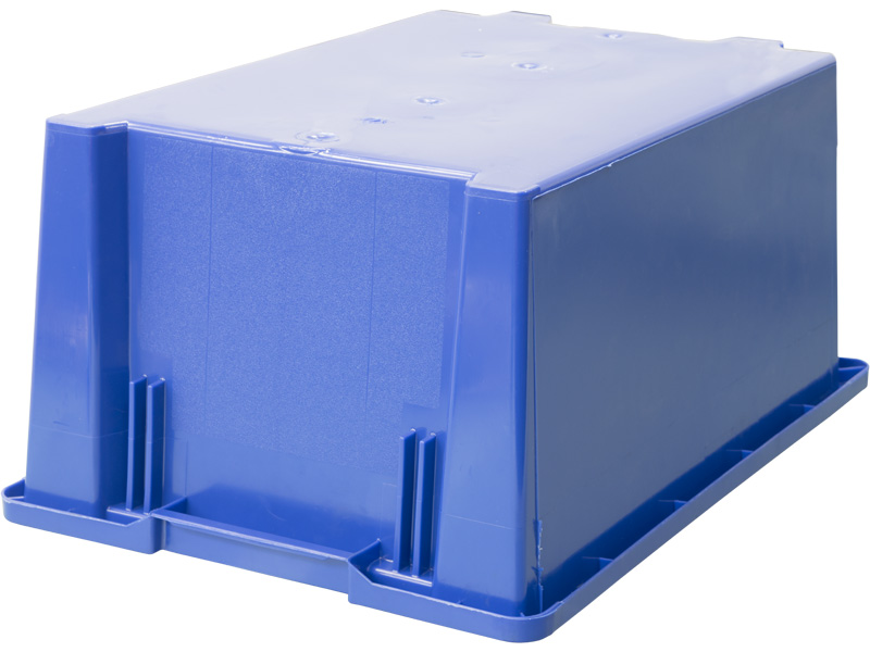 Ящик сплошной 600-6427 гд 600x400x270 мм Полиэтилен низкого давления (HDPE) 43 л