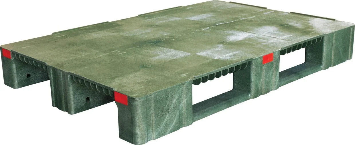 Паллет TR 1208-1-1 зеленый (1200х800х150)