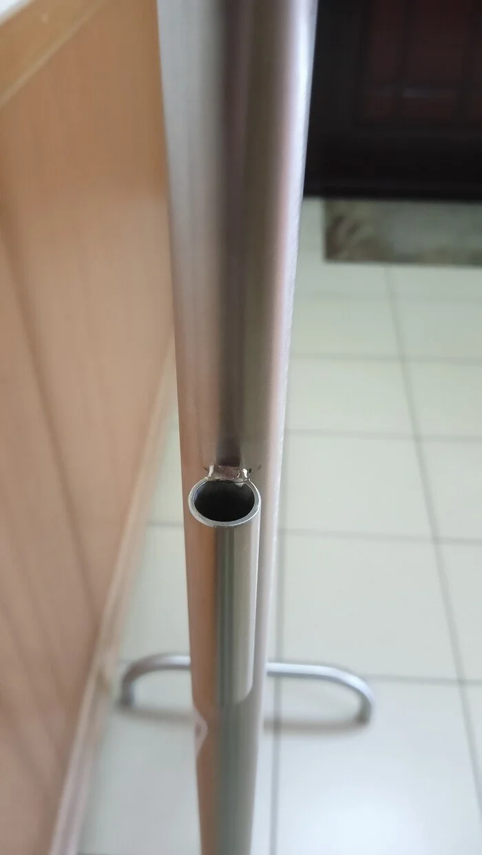 Фото - фан-барьер из зеркальной нержавейки рс-2000