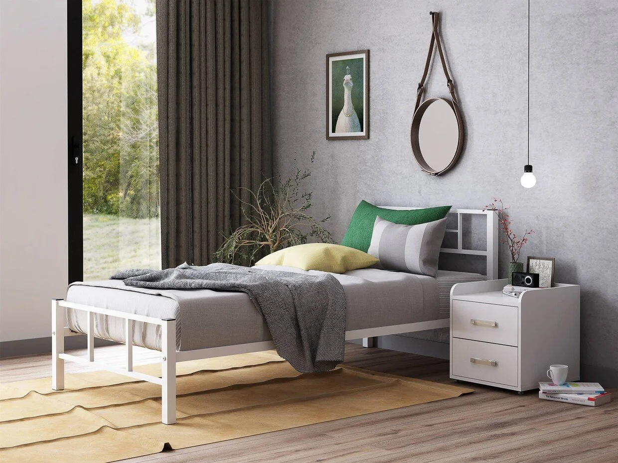 Фото кровать с матрасом кадис/190х90