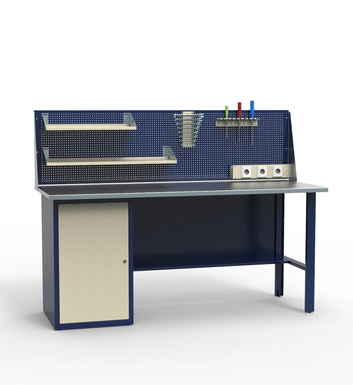 Верстак слесарный однотумбовый СВ-1Т.01.00.19_сб1