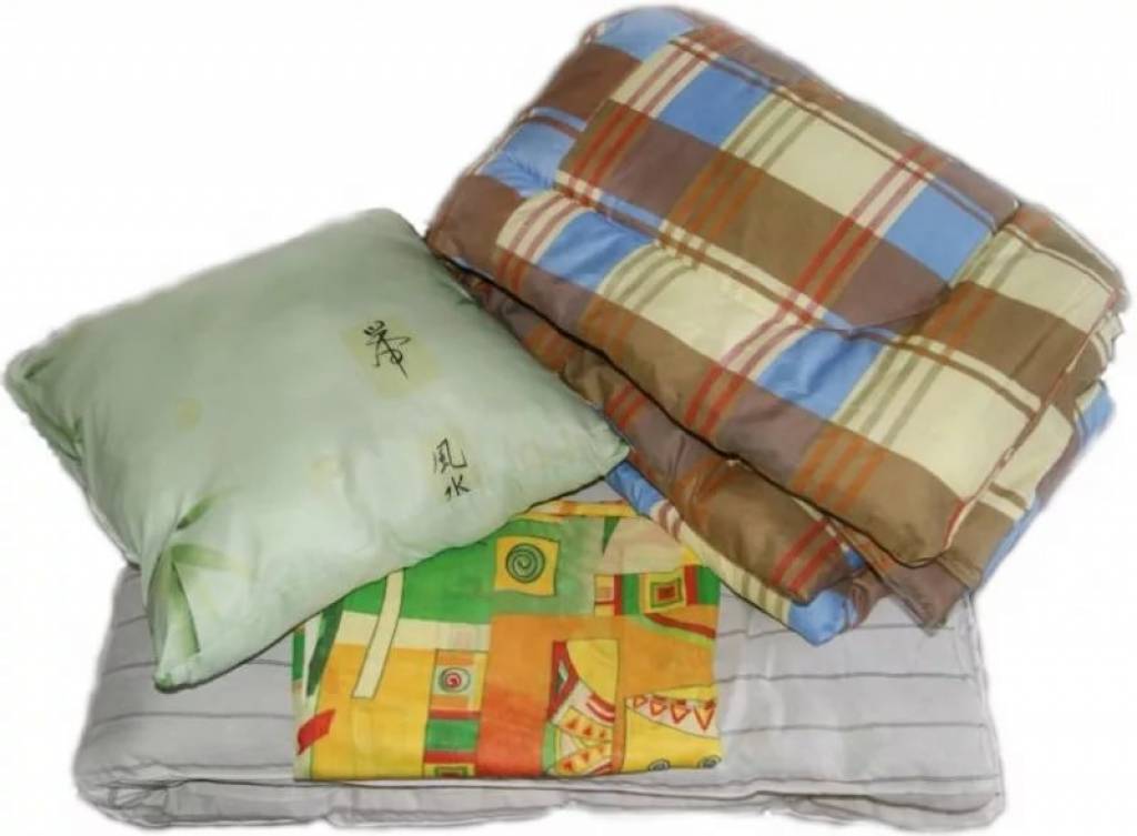 Комплект спального места 700 матрас одеяло подушка для строителей на кровать