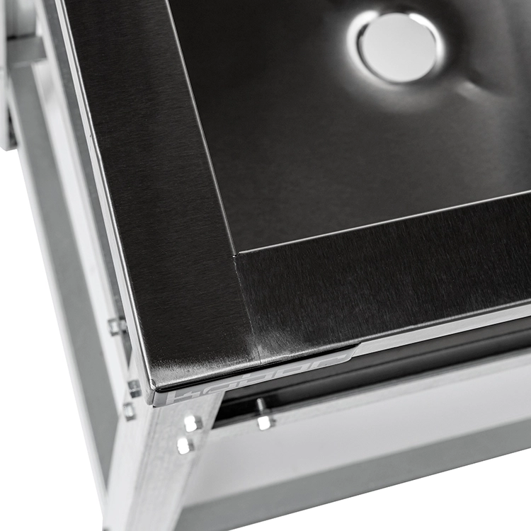 Ванна моечная с рабочей поверхностью Кобор ВМСР/1-150/80/430