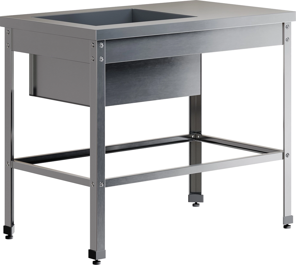 Ванна моечная с крылом RESTOINOX ВМСР/1-12/7-О-ЭН