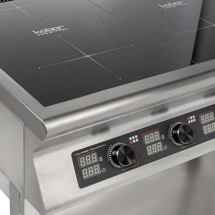 Плита индукционная на тепловой подставке 6 конфорок Кобор I7-6SТ