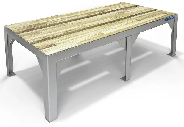 Подтоварник с деревянным настилом ПТ-500/1