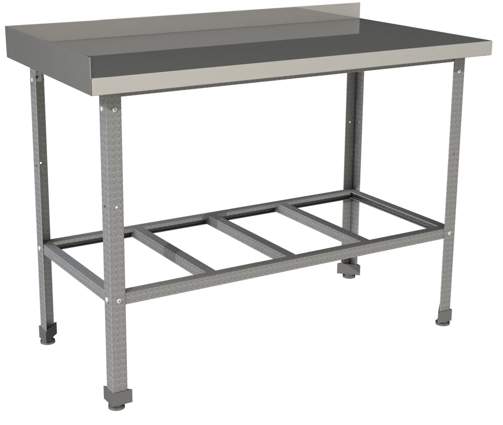 Стол производственный RESTOINOX СП-17/7-2БРЛ-ЭН 2 борта