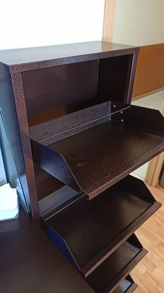 Фото - шкаф металлический для обуви об-5 медный антик