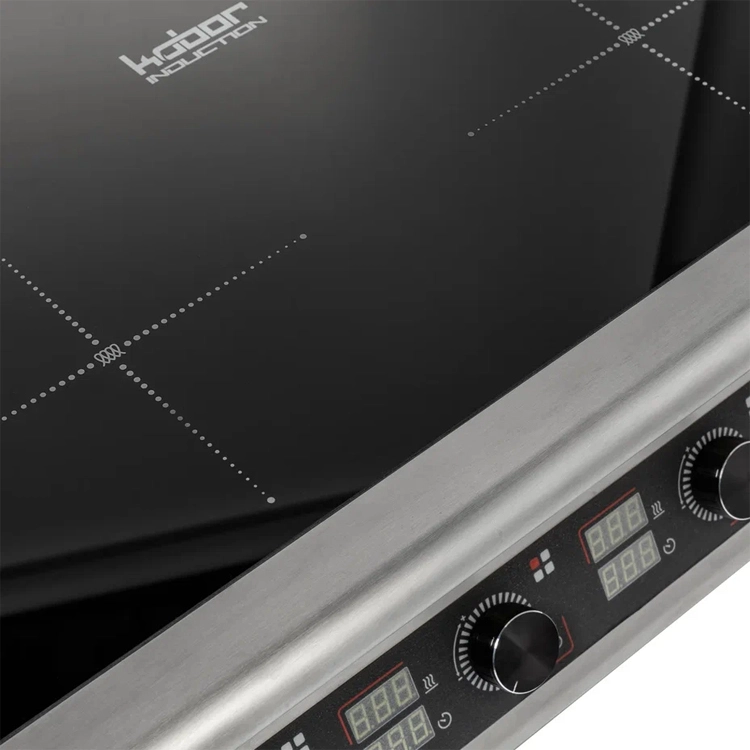 Плита индукционная настольная 4 конфорки Кобор I7-4T