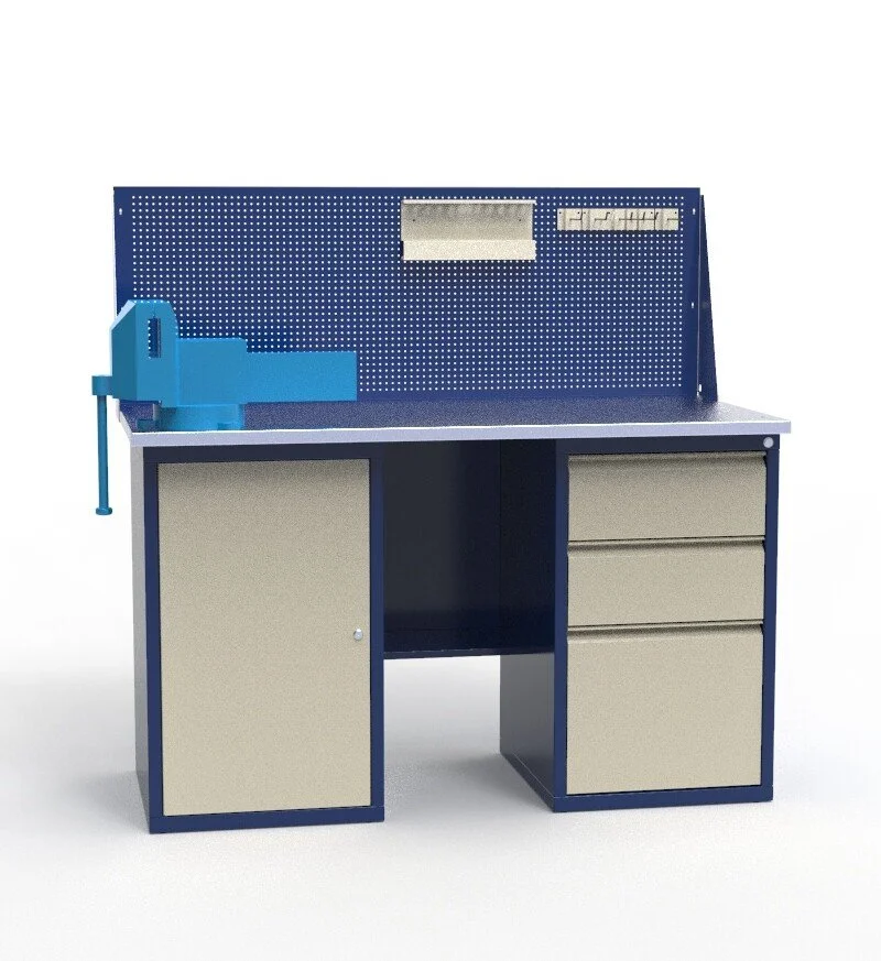 Верстак слесарный двухтумбовый СВ-2Т.01.03.14_сб4