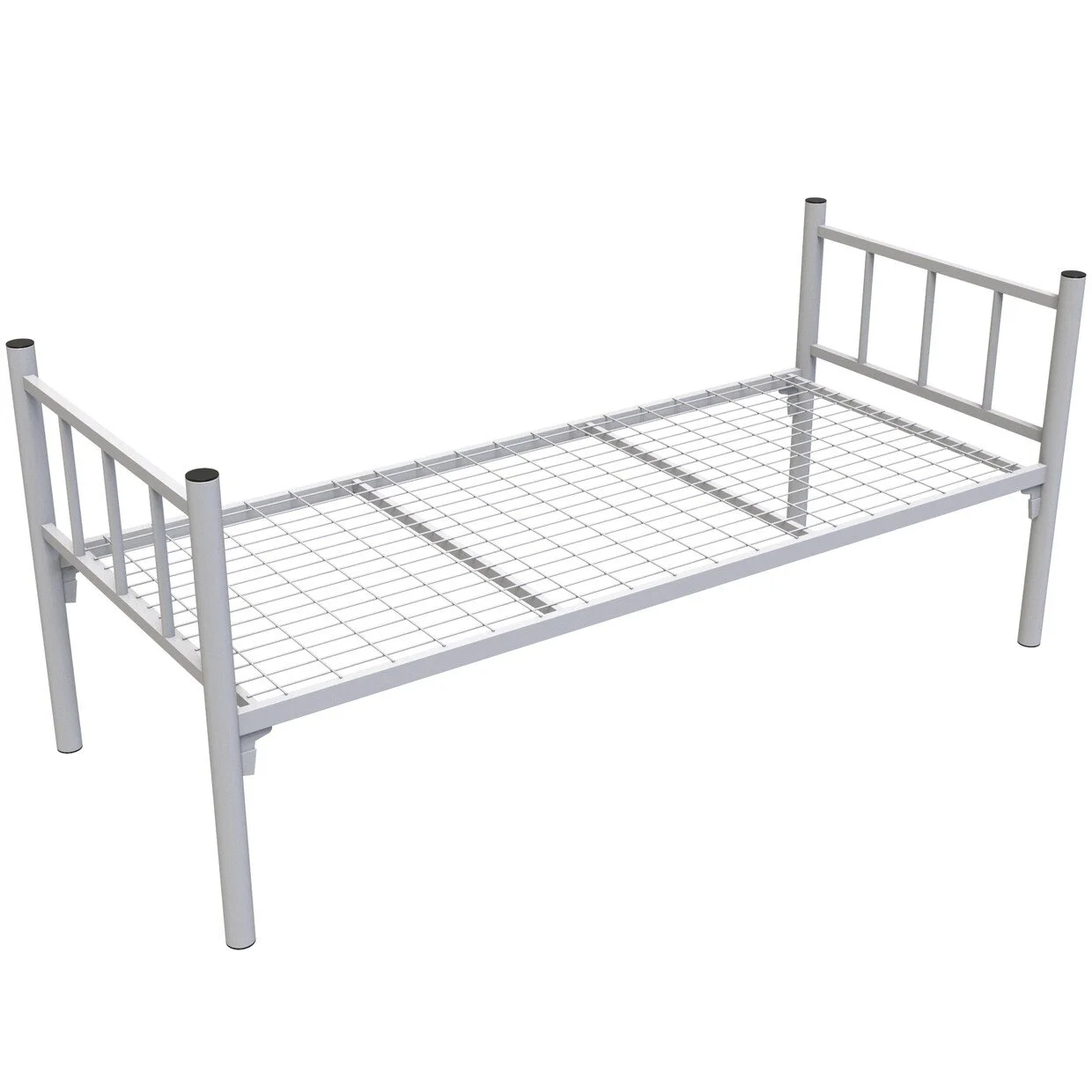 Фото кровать одноярусная прораб-1/200х90 белая