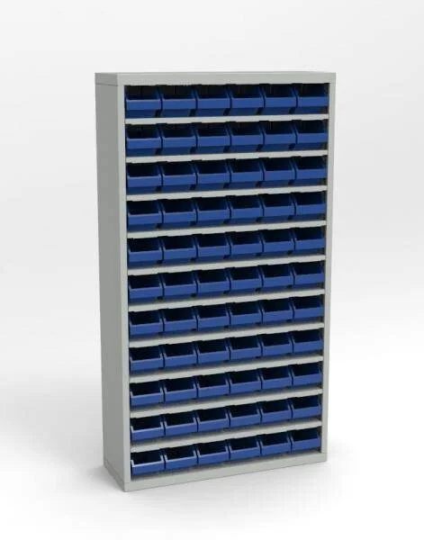 Фото - стеллаж закрытый для метизов зс.5002.66