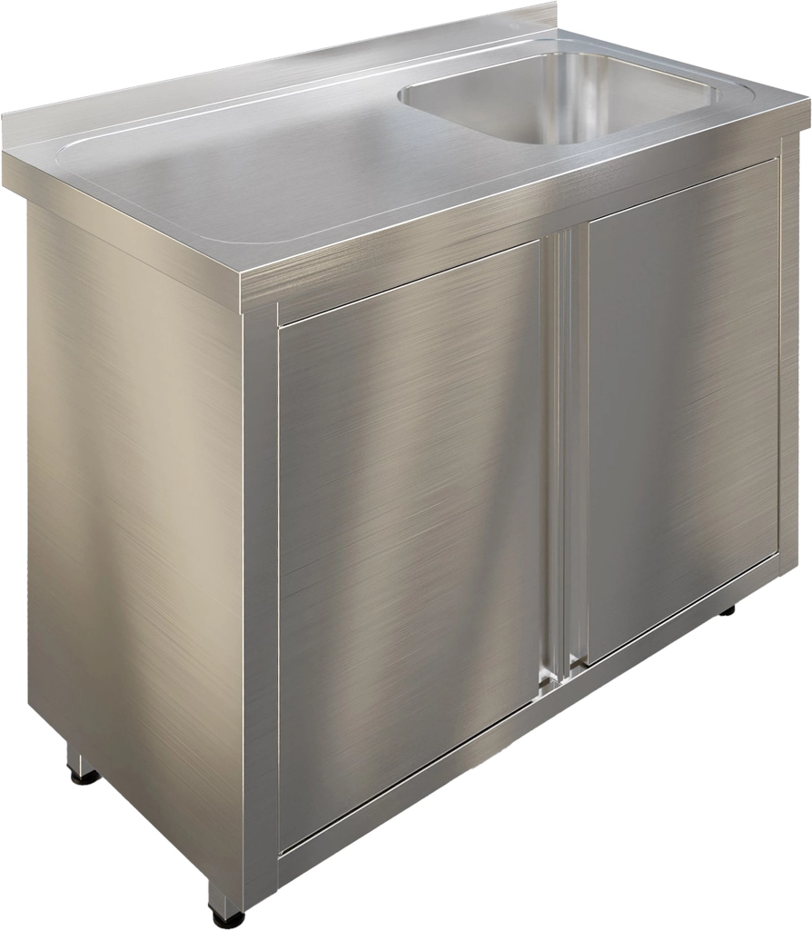 Стол СПЗР1М-14/6-БП с моечной ванной