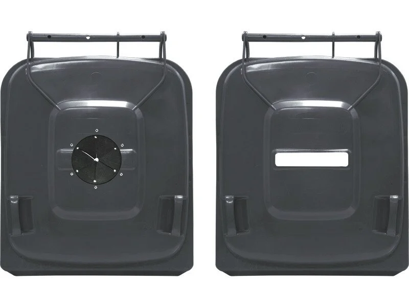 Мусорный контейнер МКТ 240 серый