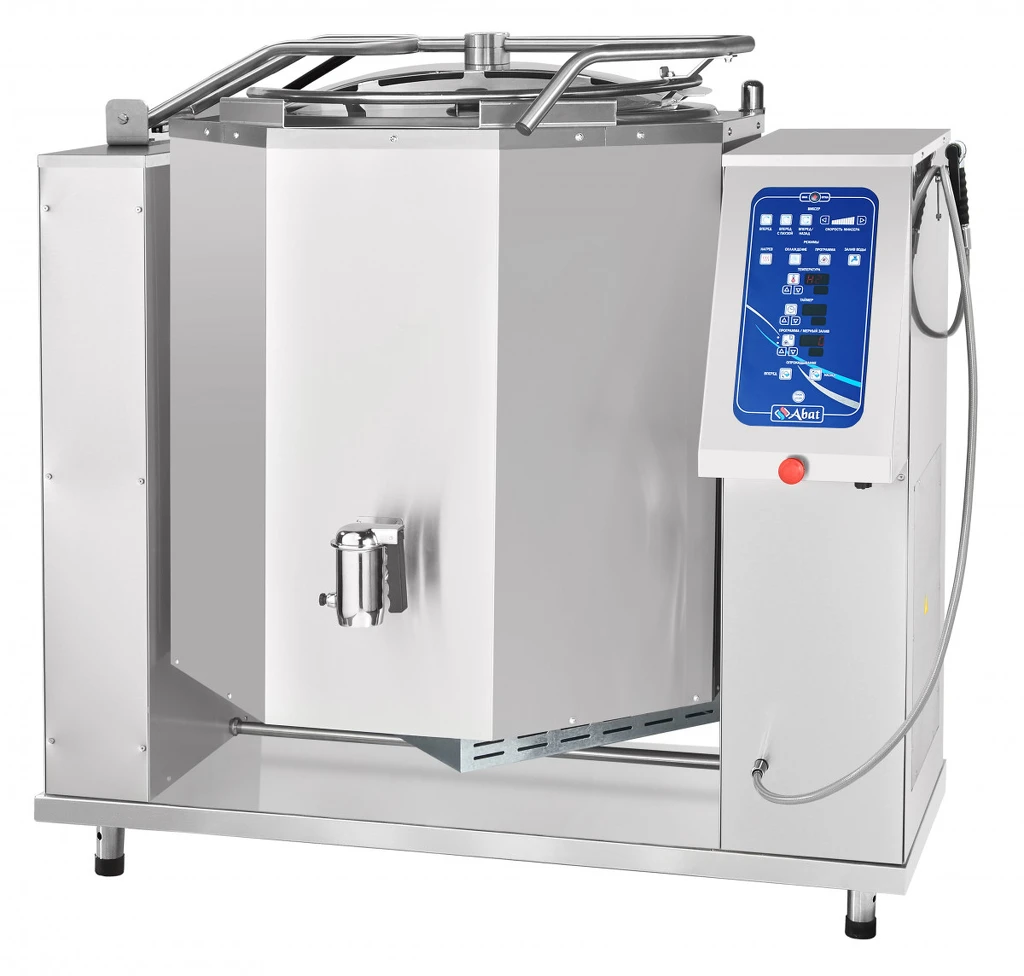 Котел пищеварочный КПЭМ-350-ОМ2 со сливным краном