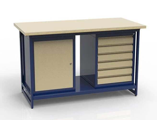 Верстак слесарный усиленный СВК-2Т.01.06.14.Ф4