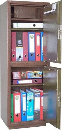 Сейф бухгалтерский двухсекционный МБ-21К