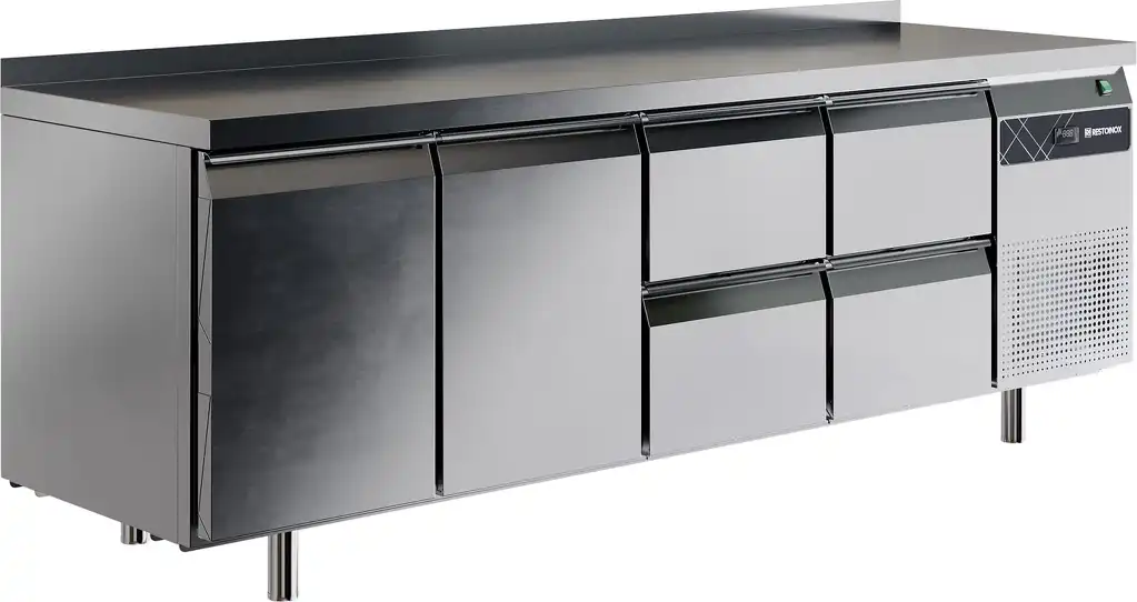 Стол холодильный RESTOINOX SHS-1122GN-B (2 дв.+4 ящ.)