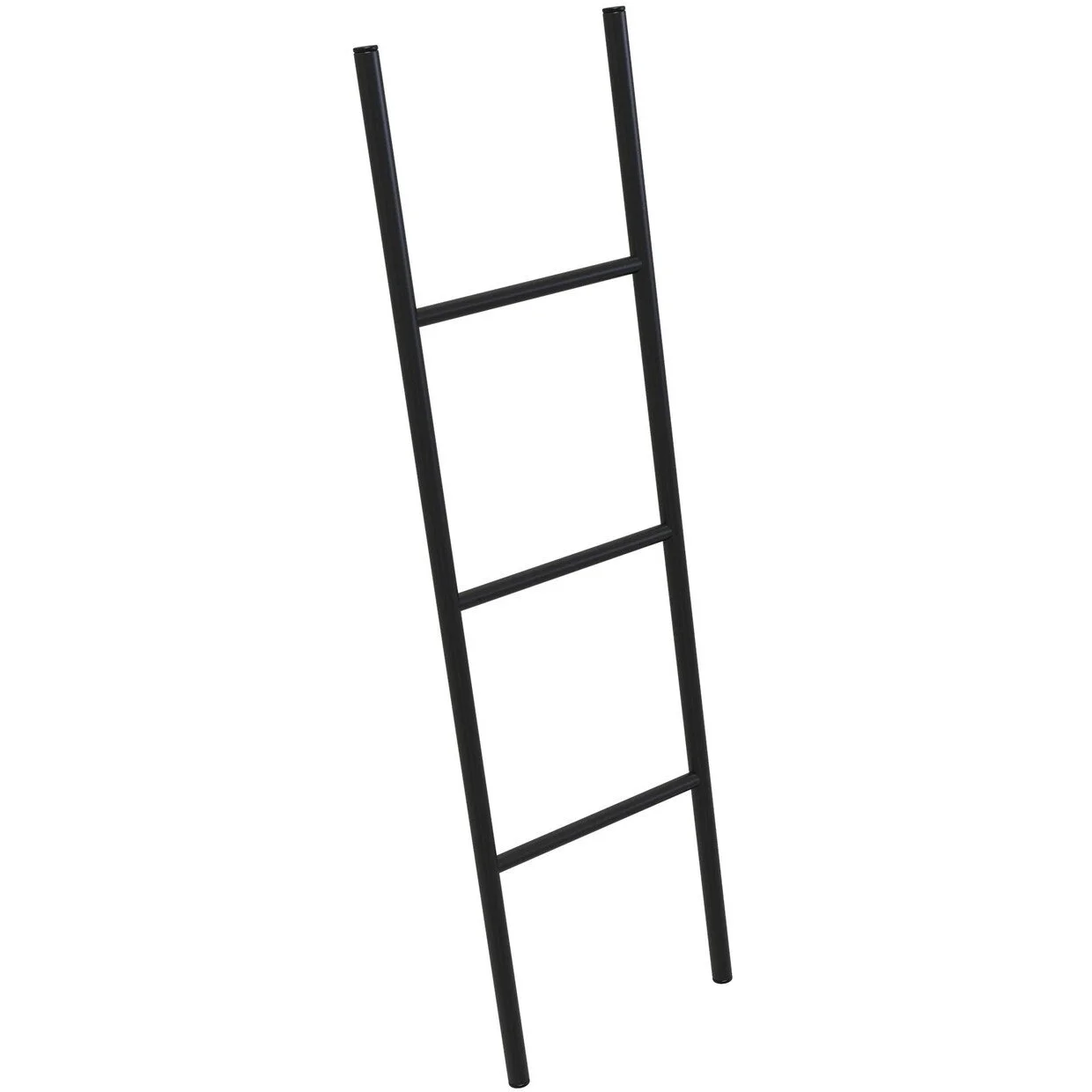 Фото лестница приставная для кровати - черная
