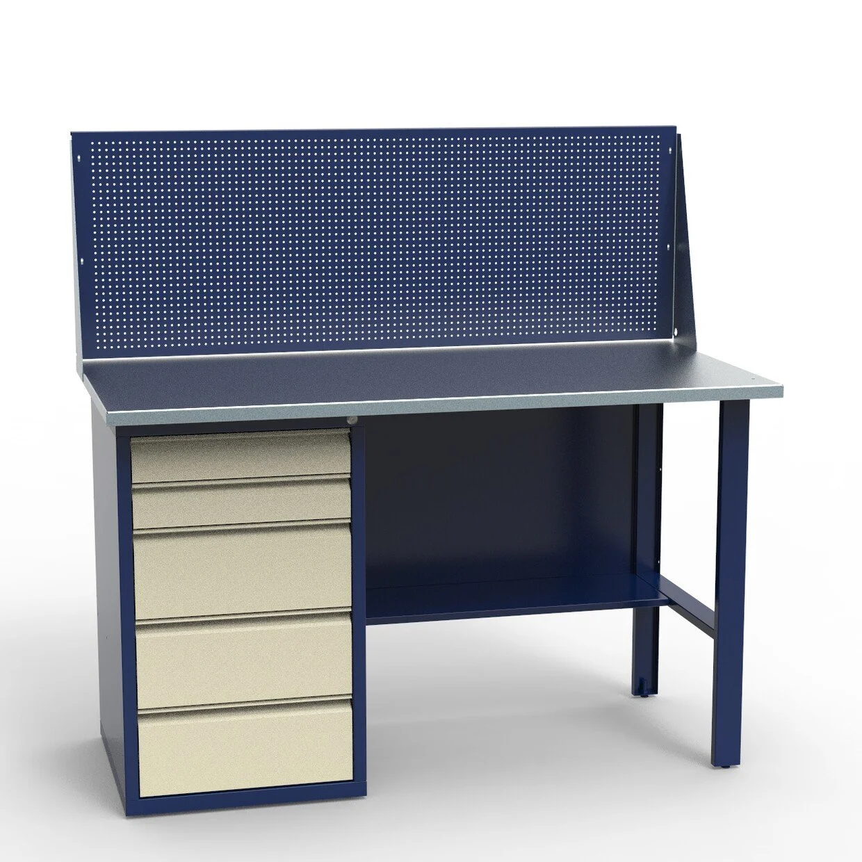 Верстак слесарный однотумбовый СВ-1Т.05.00.14_сб1