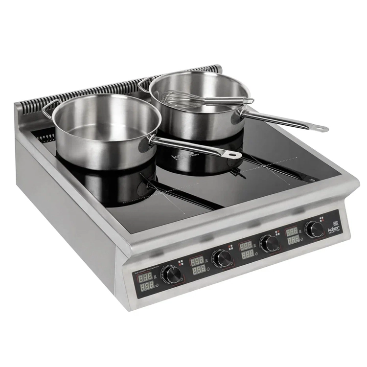 Плита индукционная на открытой подставке 4 конфорки Кобор I9-4S