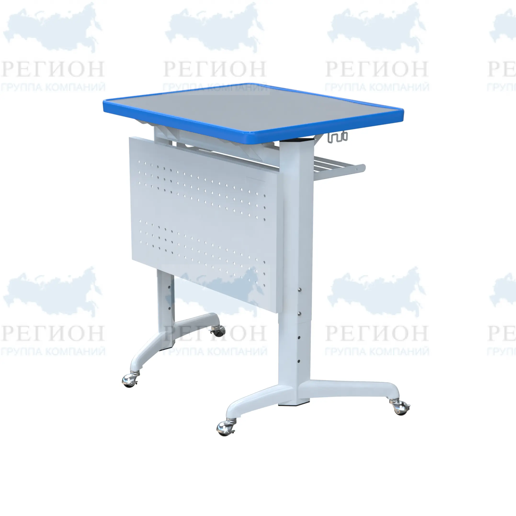 Стол ученический одноместный на роликах ОР-18