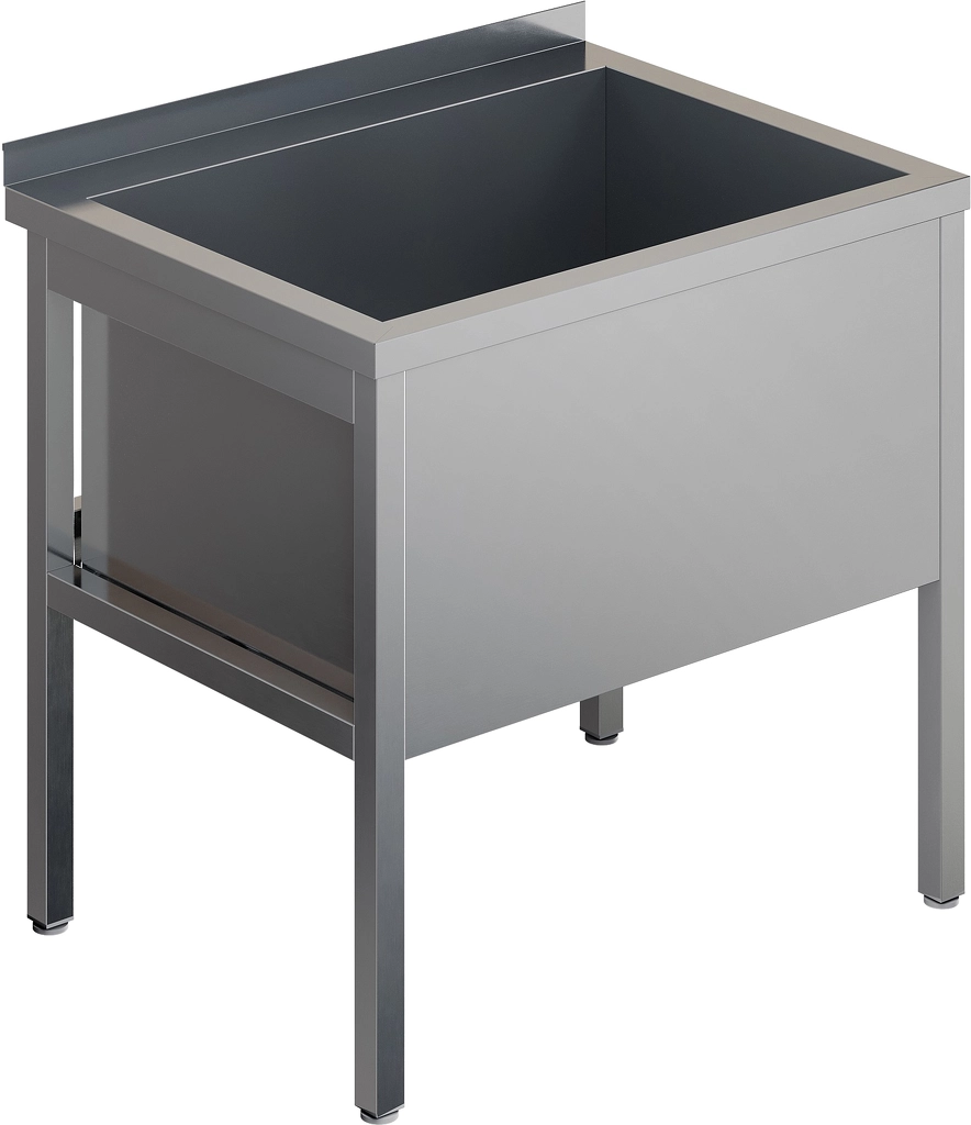 Ванна котломоечная с бортом ВМСК-1/8/8-Б