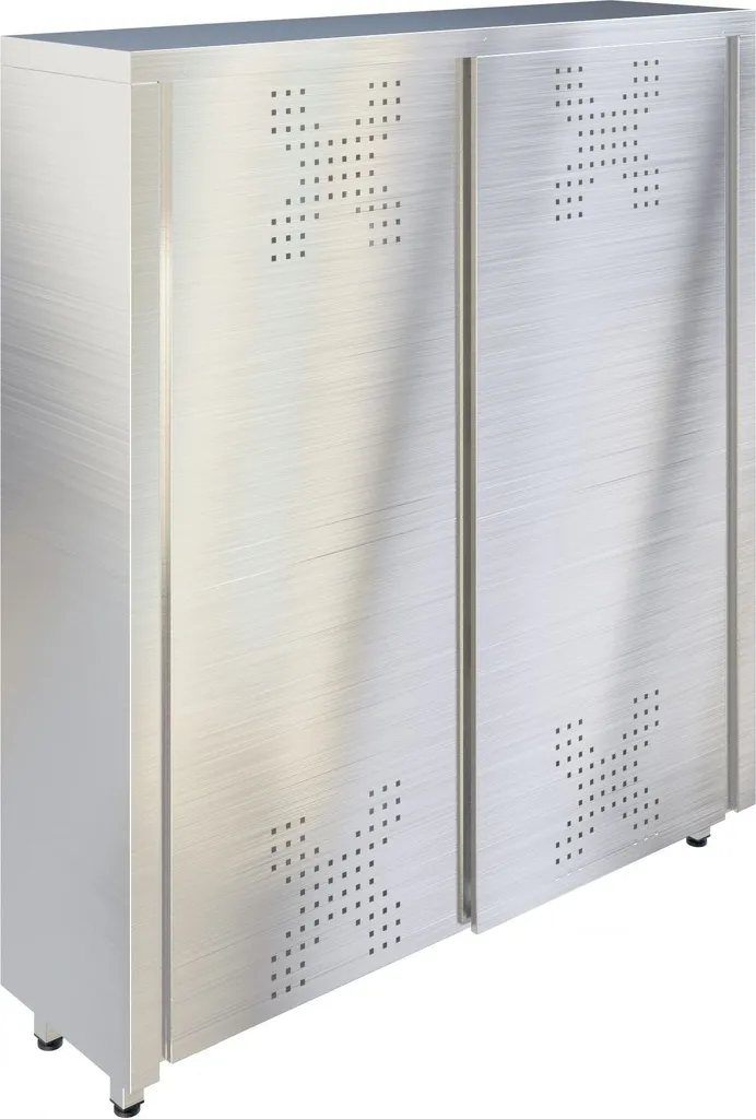 Фото - шкаф кухонный для хлеба двери купе restoinox шккх-9/5 900x500x1700 мм