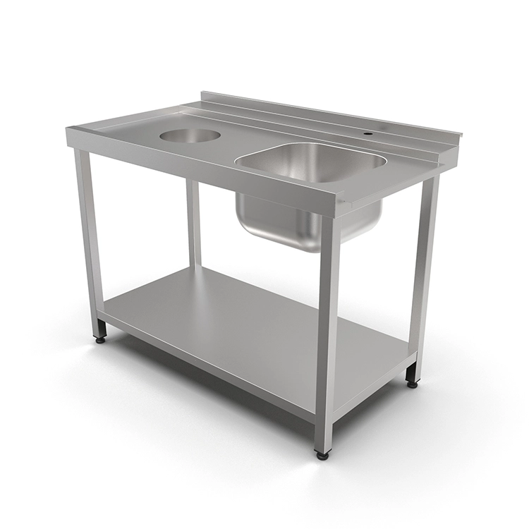 Стол для посудомоечной машины входной Кобор СПМ/4-120/70/П