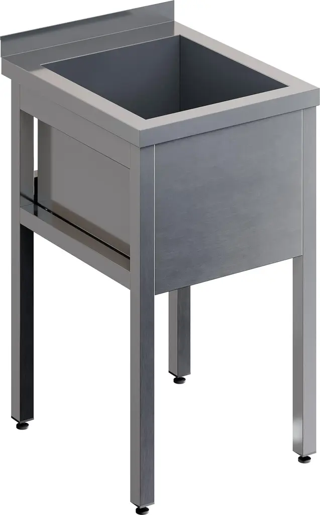 Ванна односекционная с бортом RESTOINOX ВМС-1/6-Б