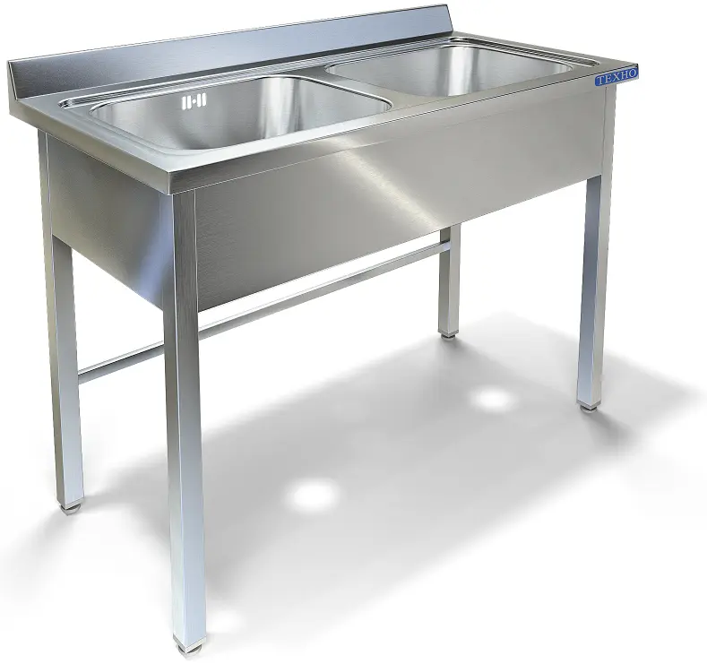 Ванна моечная цельнотянутая с фартуком ВМ-23/446