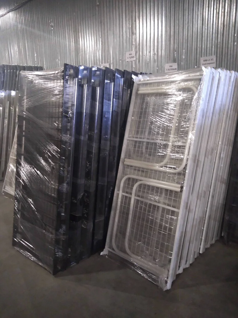 Фото кровать металлическая одноярусная км-1.40/190х80