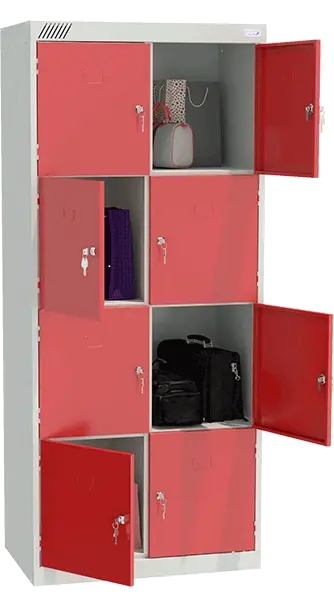 Фото - металлический шкаф для одежды шрк 28-800
