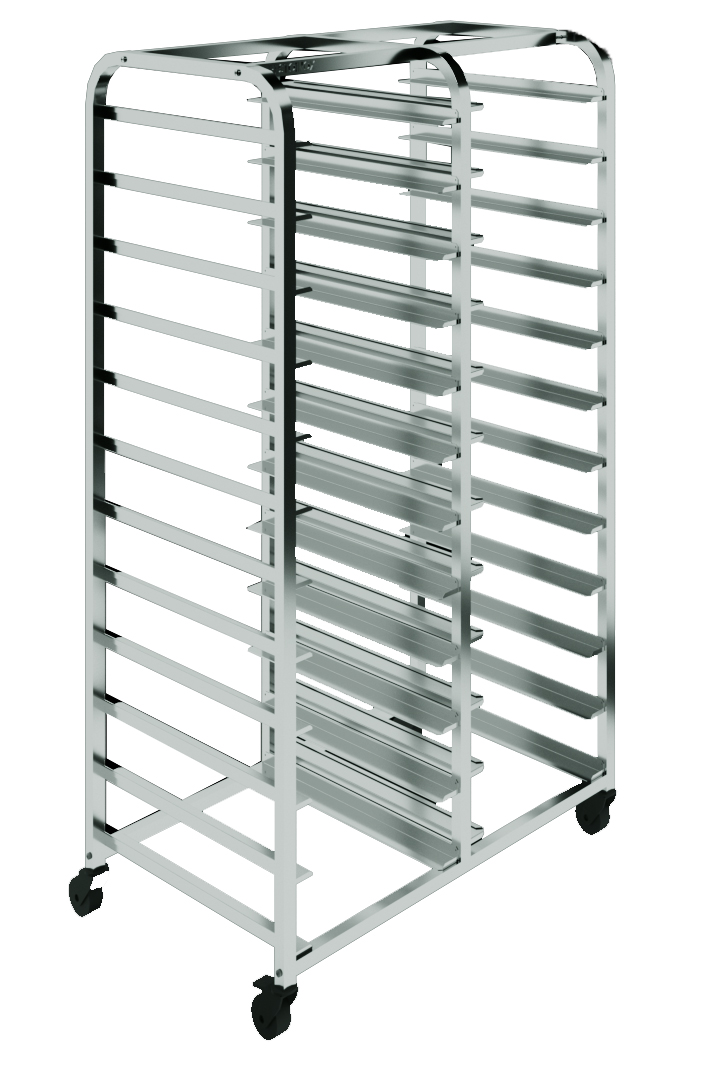 Тележка-шпилька RESTOINOX ТШCГР-14х2 GN 1/1