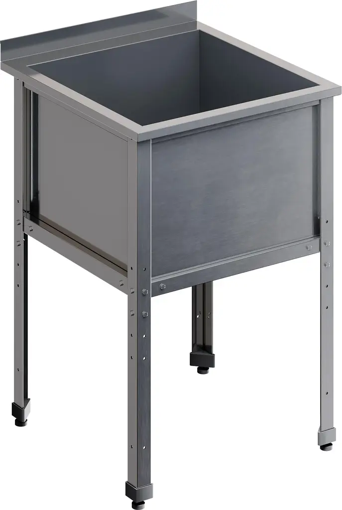 Ванна односекционная с бортом RESTOINOX ВМС-1/4-Б-ЭК