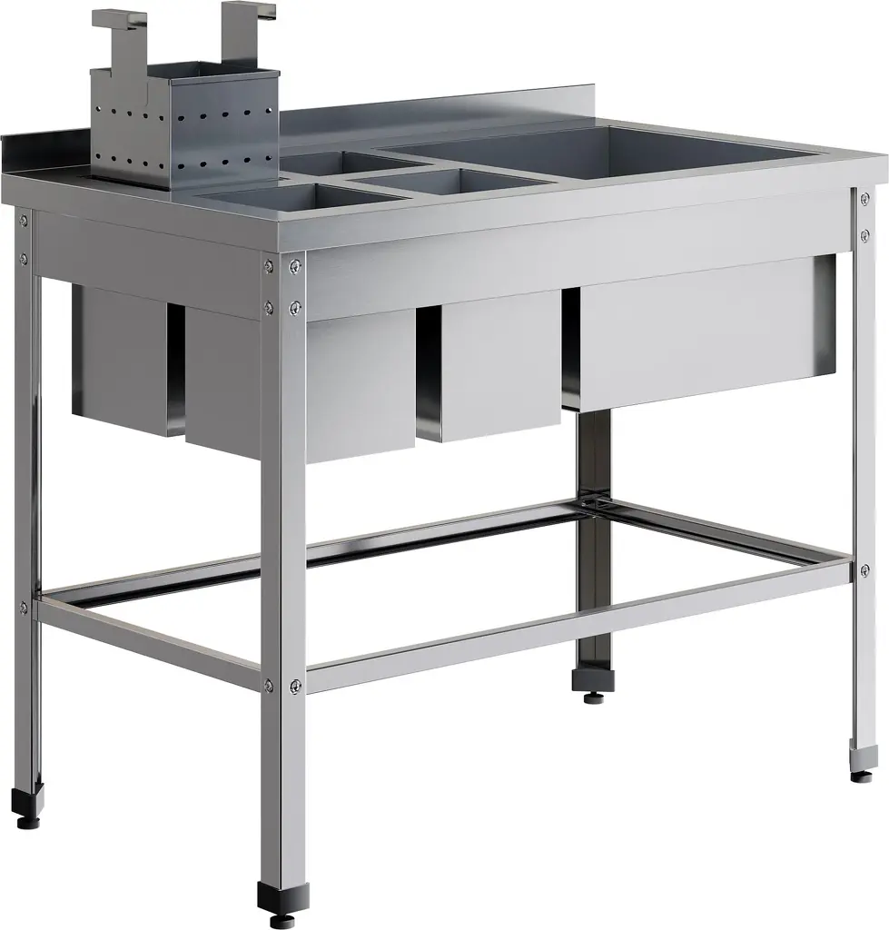 Ванна моечная для яйц ВМСЯ-1/5-Б-ЭН+ВМС-1/5-Б-ЭН