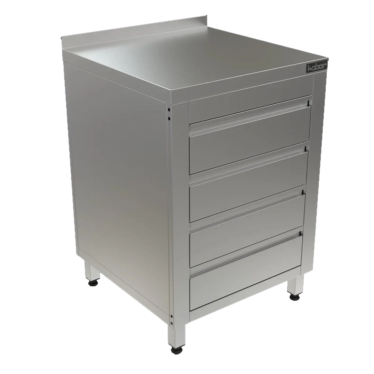 Стол-тумба с бортом Кобор СТБ/1-60/60